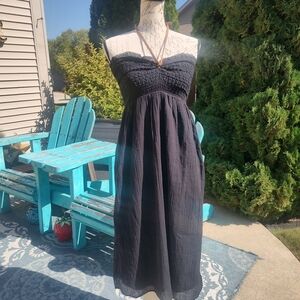 Aeropostale Medium Black Summer Dress!